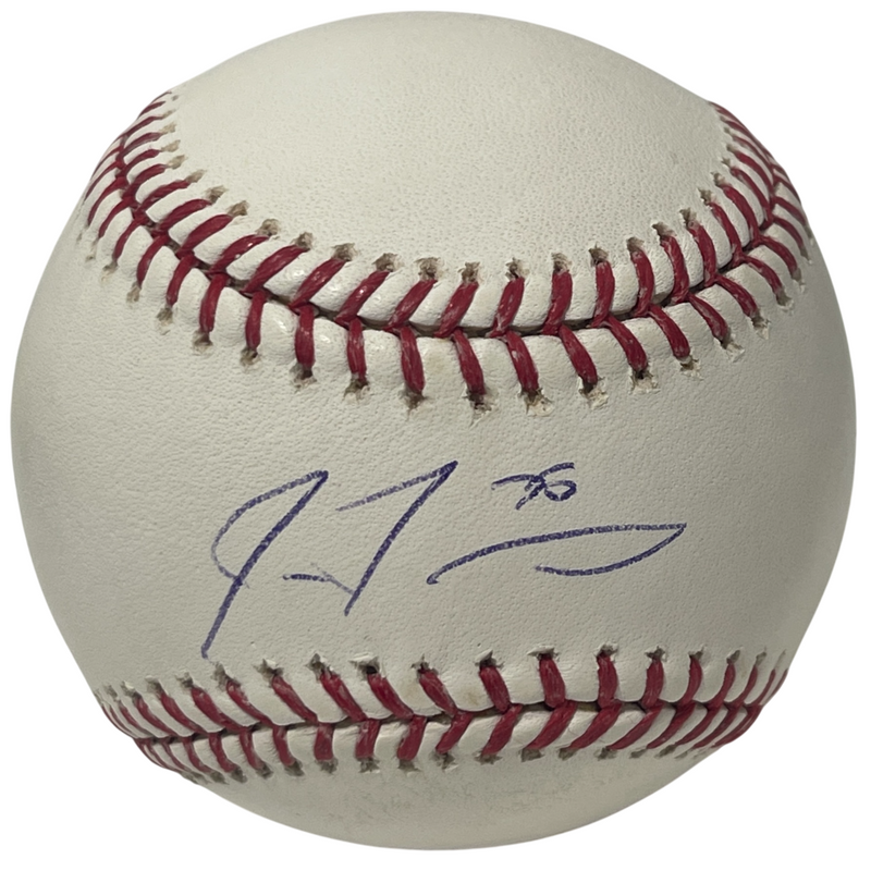 Ike Davis Signed Autographed ROMLB Baseball New York Mets LSCM COA