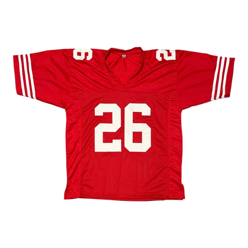 Kaelon Black Signed San Francisco 49ers Custom Jersey Beckett Witness BAS COA