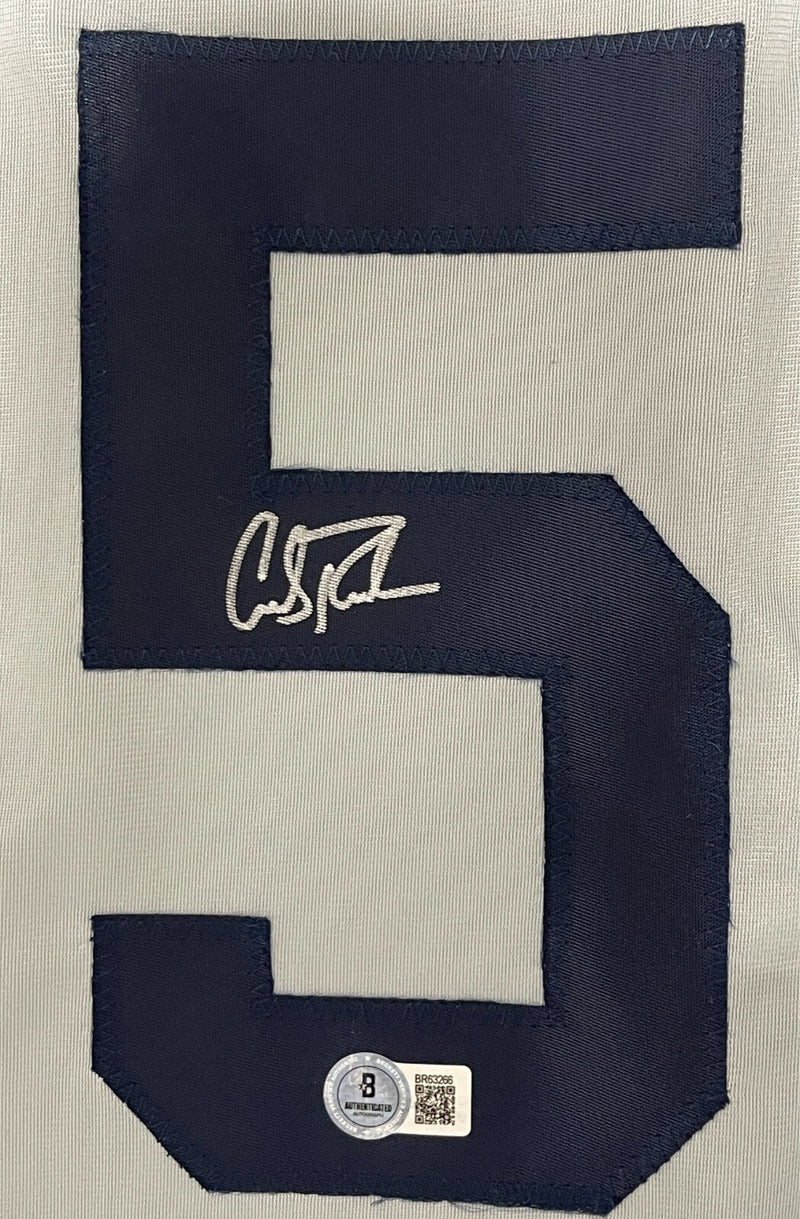 Carlos Rodon Signed New York Yankees Custom Jersey Beckett BAS COA