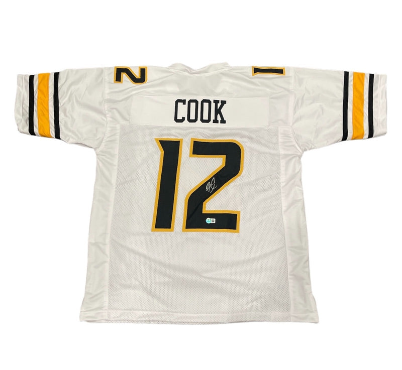 Brady Cook Signed Missouri Tigers Custom Jersey Beckett Witness BAS COA