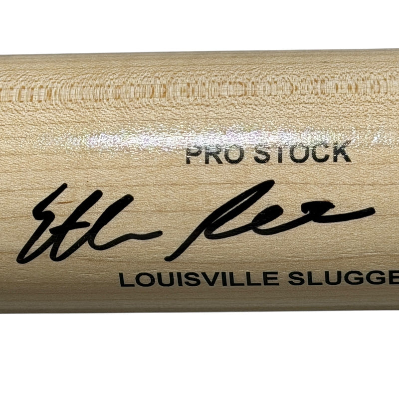 Ethan Petry Signed Natural Louisville Slugger Bat JSA Witness COA Nationals