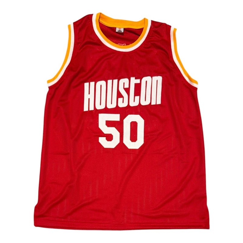 Ralph Sampson Signed Autographed Houston Rockets Custom Jersey JSA Witness COA