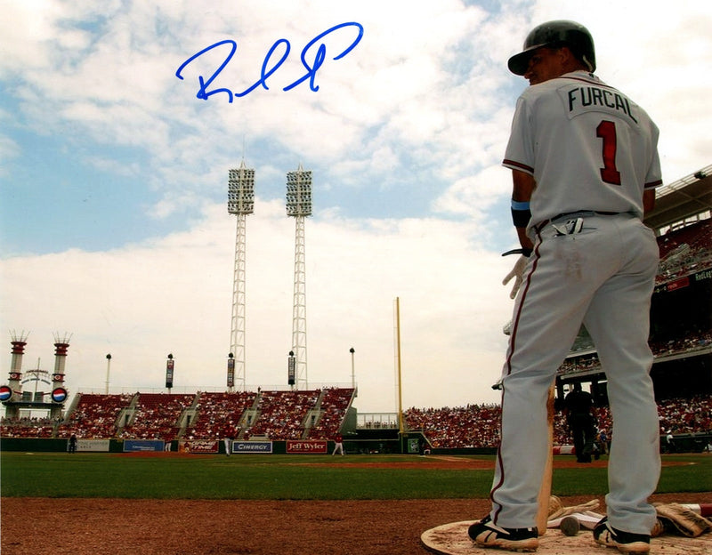Rafael Furcal Signed Autographed Atlanta Braves 8x10 Photo LSCM COA #1