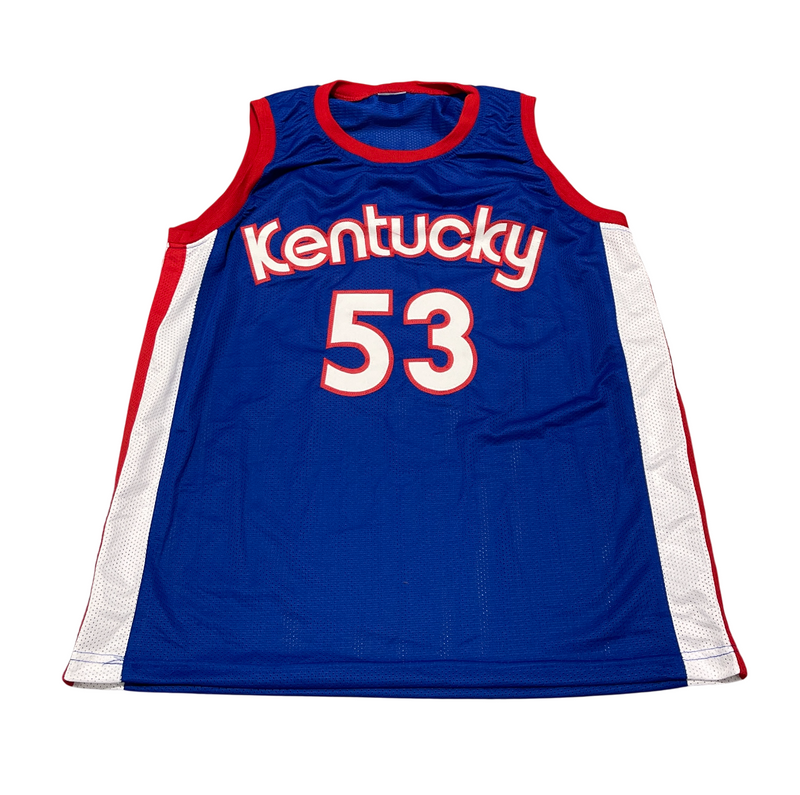 Artis Gilmore Signed Kentucky Custom Jersey w/ HOF 11 Beckett Witness BAS COA