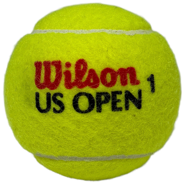 Roger Federer Signed Autographed Wilson US Open Tennis Ball Beckett BAS COA