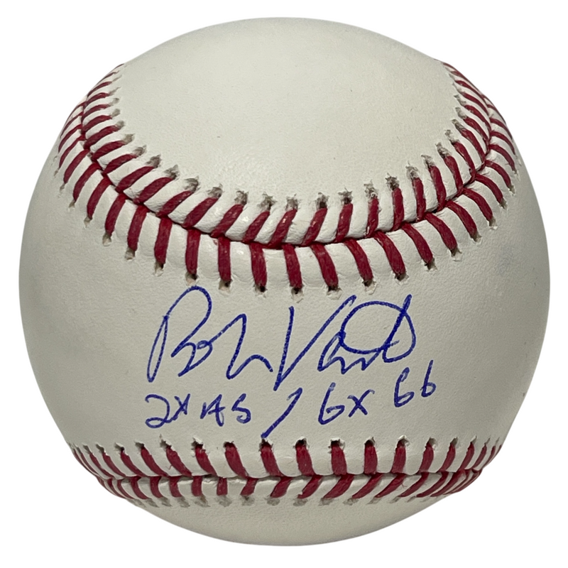 Robin Ventura Signed ROMLB Baseball w/ 2x AS/6x GG Beckett Witness BAS COA