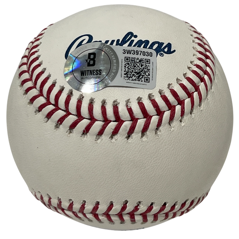 Mariano Rivera Signed Autographed HOF ROMLB Baseball Beckett WITNESS BAS COA