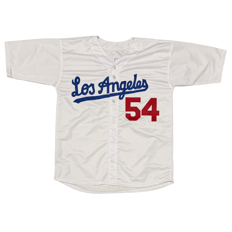 Tim Leary Signed Los Angeles Dodgers Custom Jersey w/ 88 WSC JSA Witness COA