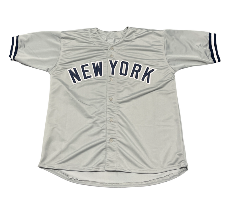 Roy White Signed New York Yankees Custom Jersey w/ 77-78 WSC Beckett Wit BAS COA