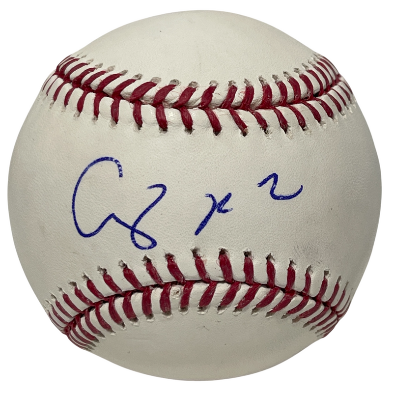 Corey Ray Signed Autographed Rawlings ROMLB Baseball JSA COA Brewers