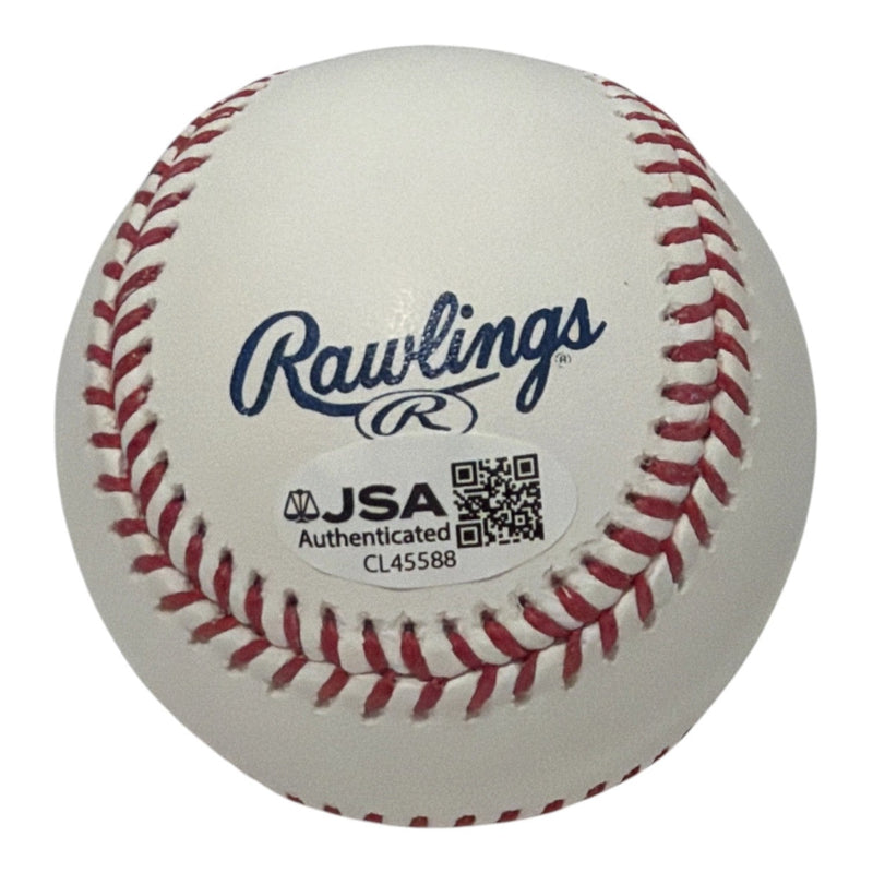 Jeff Bagwell Signed Autographed HOF Logo Baseball JSA COA Houston Astros