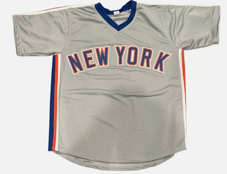 Doc Gooden Signed New York Mets Custom Jersey w/ Mets HOF 2010 Beckett W BAS COA