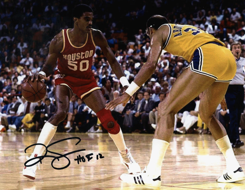 Ralph Sampson Signed Autographed Houston Rockets 8x10 Photo w HOF 12 LSCM COA #3