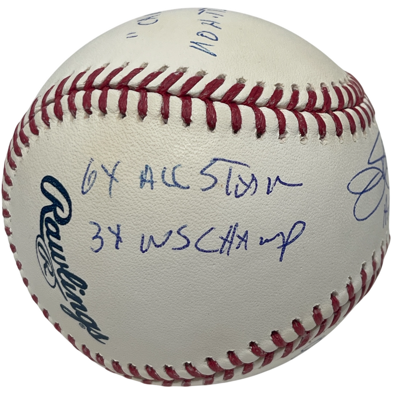 Jim Palmer Signed Autographed ROMLB Baseball w/ 9 Ins JSA COA Baltimore Orioles