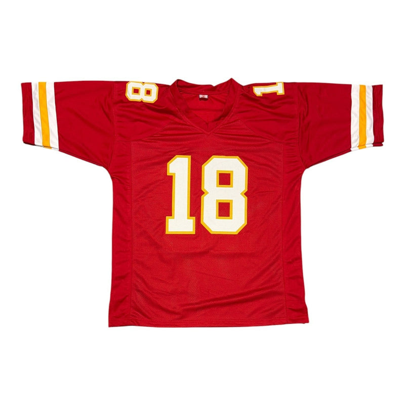 Emmitt Thomas Signed Autographed Kansas City Chiefs Custom Jersey JSA Wit COA
