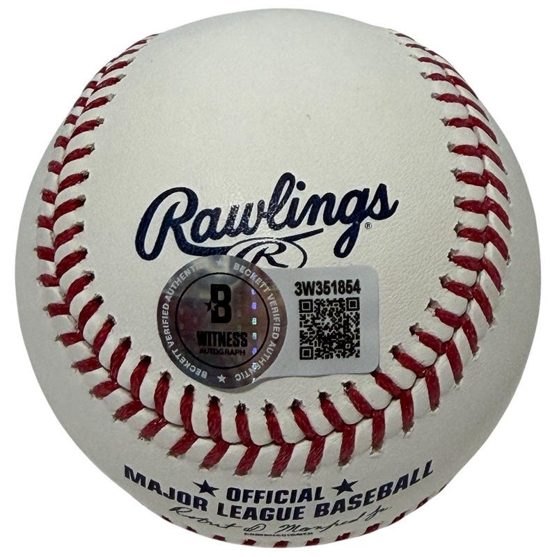 Doc Gooden Signed Autographed ROMLB Baseball Beckett Witness BAS COA