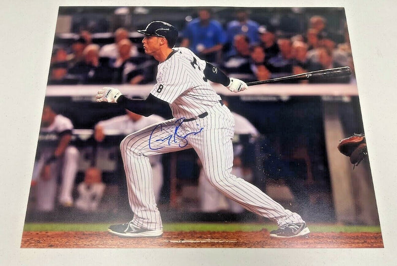 Greg Bird Signed Auto Autographed 16x20 Photo LSCM COA HOLO NY Yankees Rockies B