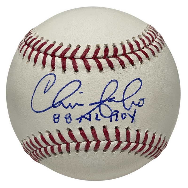 Chris Sabo Signed ROMLB Baseball w/ 88 NL ROY Beckett BAS COA