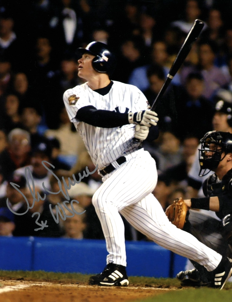 Shane Spencer Signed New York Yankees 8x10 Photo w/ 3x WSC LSCM COA #4
