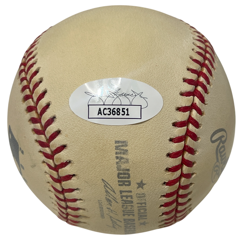 Eddie Murray Signed 2000 Millennium ROMLB Baseball Orioles JSA COA E