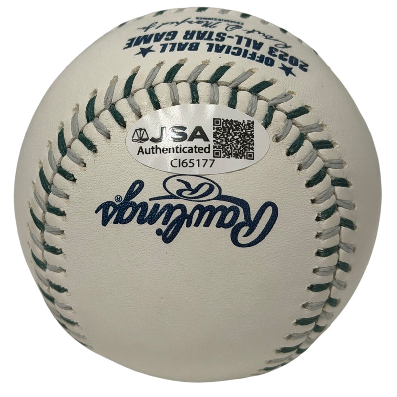 Camilo Doval Signed 2023 All Star Game ASG Baseball JSA COA Giants Yankees