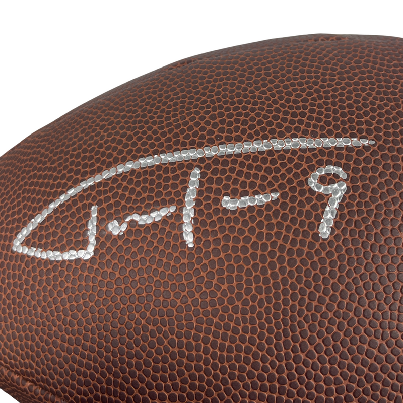 Justin Tucker & Brandon Aubrey Signed Dual Auto Wilson Football Beckett BAS COA