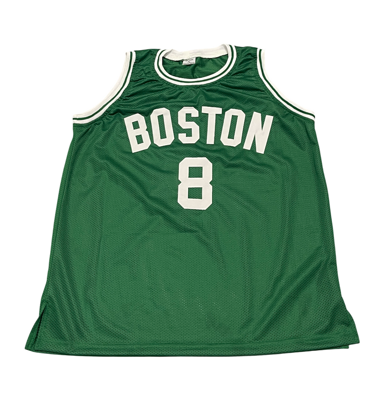 Antoine Walker Signed Boston Celtics Custom Jersey Beckett Witness BAS COA
