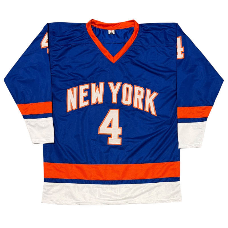 Dennis Seidenberg Signed NY Islanders Custom Jersey w German Hammer JSA Wit. COA