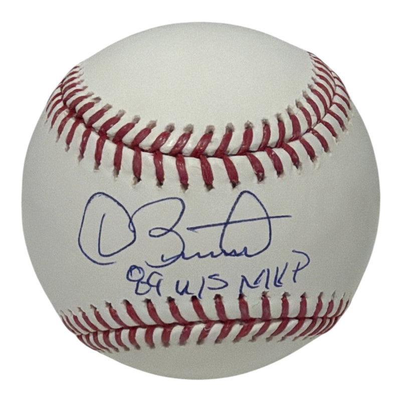 Dave Stewart Signed Autographed ROMLB Baseball w/ 1989 WS MVP JSA Witness COA