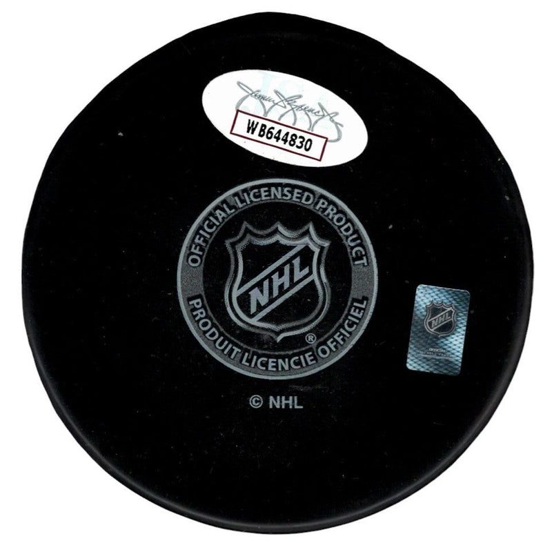 Mark Recchi Signed Philadelphia Flyers Puck w/ HOF 2017 JSA COA