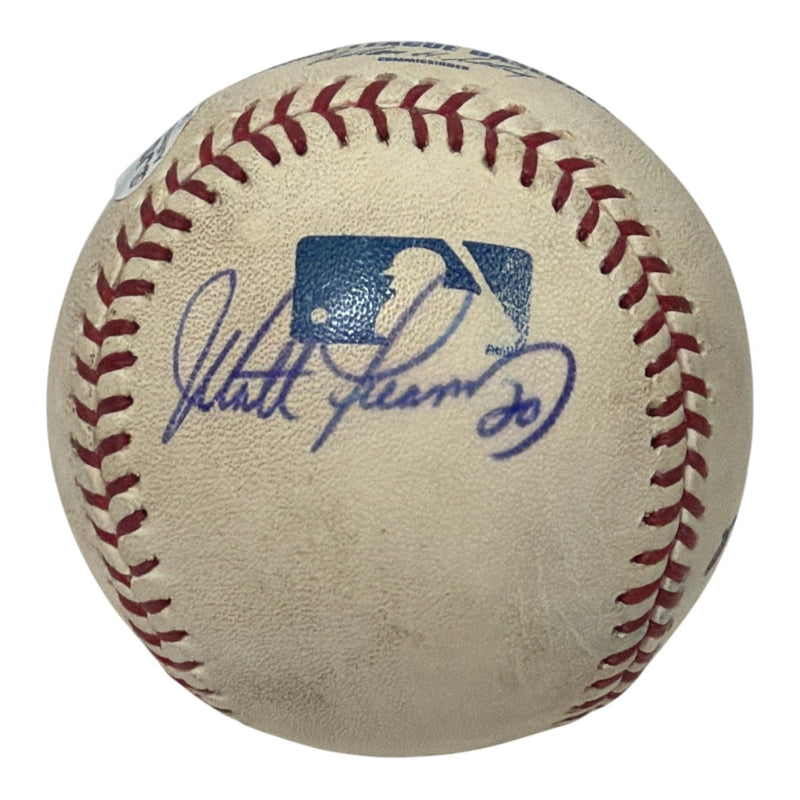 Miguel Cabrera Mike Lowell + Marlins Team Game Used ROMLB Baseball JSA COA