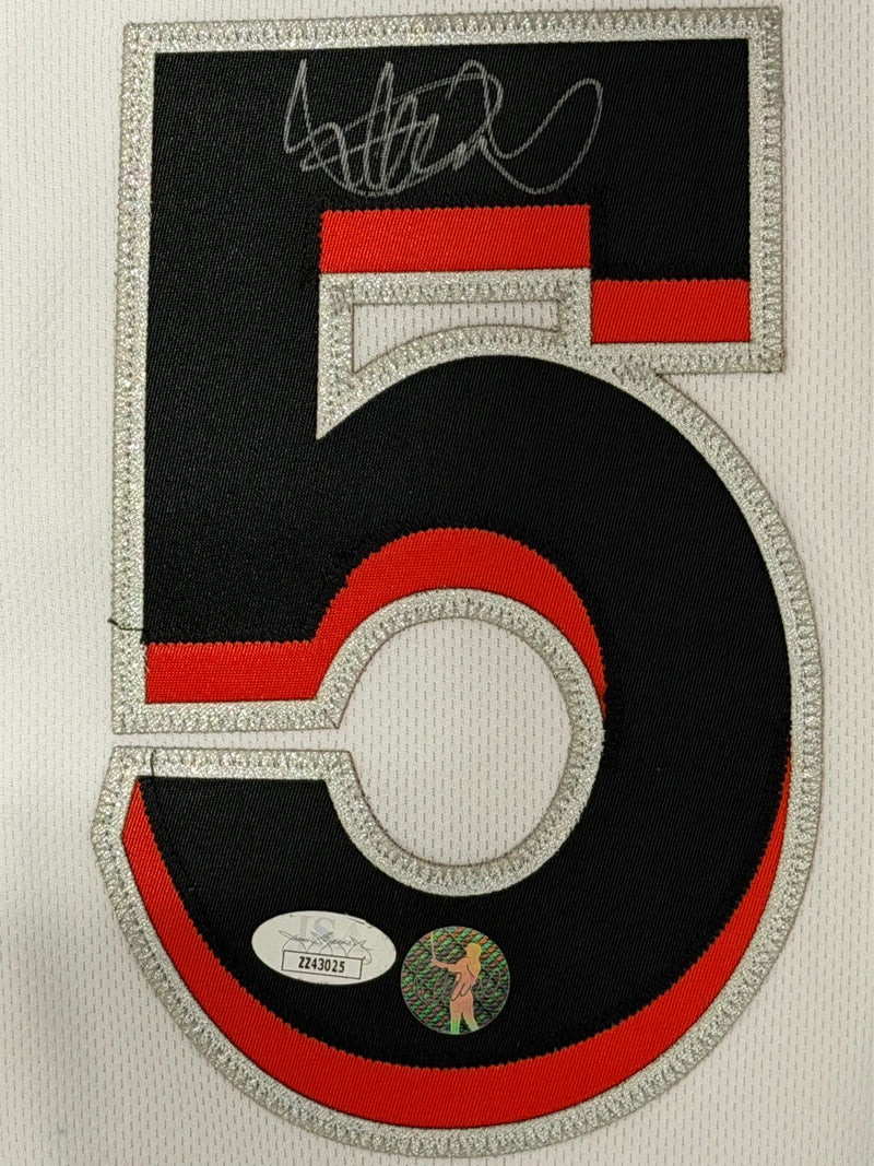 Ichiro Suzuki Signed Miami Marlins Majestic Authentic Jersey JSA COA + IS HOLO