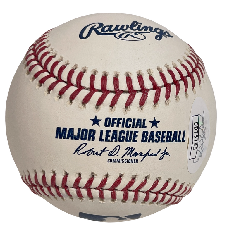 Fred Wilpon Signed Autographed ROMLB Baseball w/ Lets Go Mets JSA COA