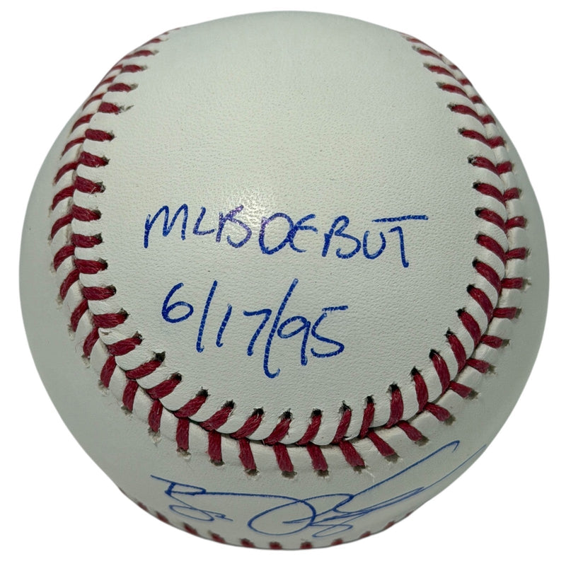Bill Pulsipher Signed ROMLB Baseball w/ MLB Debut + Generation K JSA Witness COA