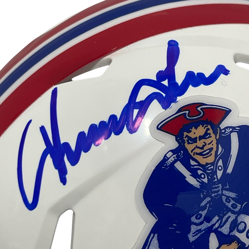 Irving Fryar Signed Patriots TB Mini Helmet w/ 84 #1 Pick Beckett Wit BAS COA