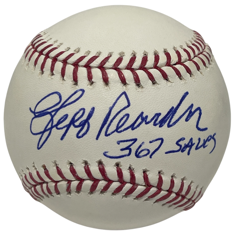 Jeff Reardon Signed Autographed ROMLB Baseball w/ 367 SAVES Twins LSCM COA