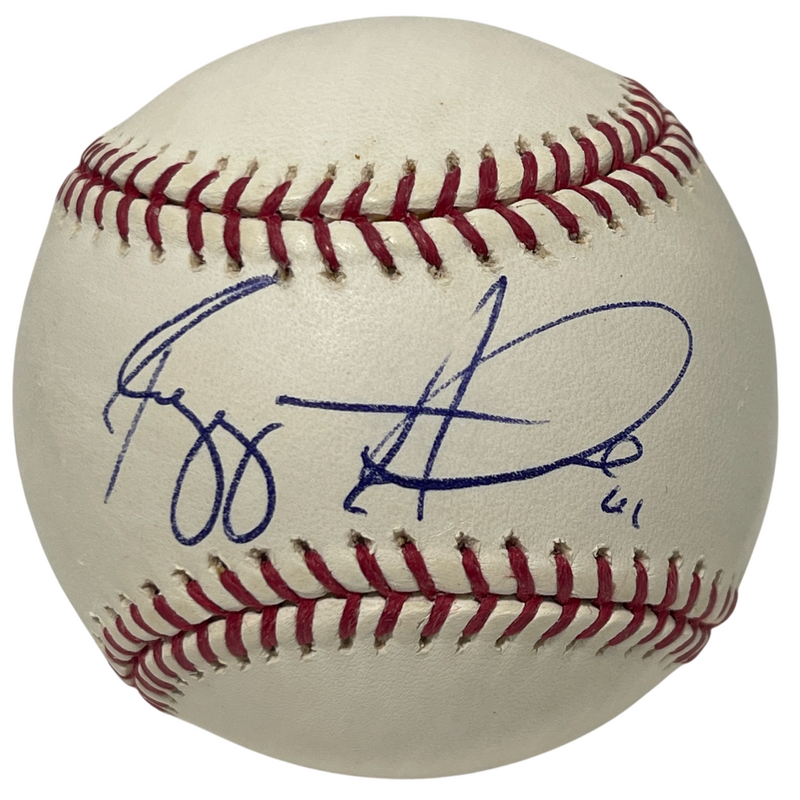 Reggie Abercombe Signed Autographed ROMLB Baseball Marlins Astros LSCM COA