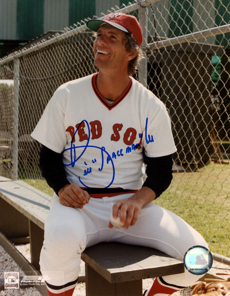 Bill "Spaceman" Lee Signed Boston Red Sox 8x10 Photo File LSCM COA #8