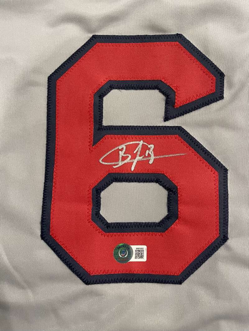 Brayan Bello Signed Boston Red Sox Custom Jersey Beckett Witness BAS COA