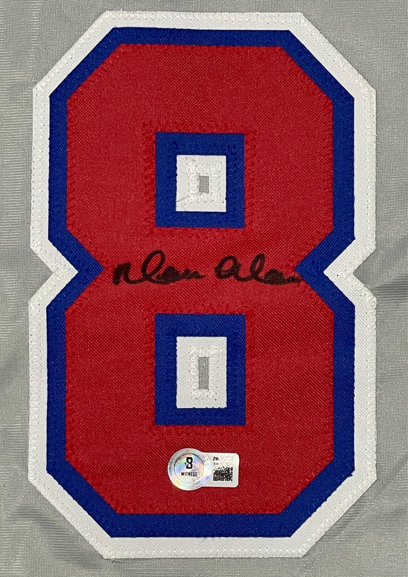 Moises Alou Signed Montreal Expos Custom Jersey Beckett Witness BAS COA