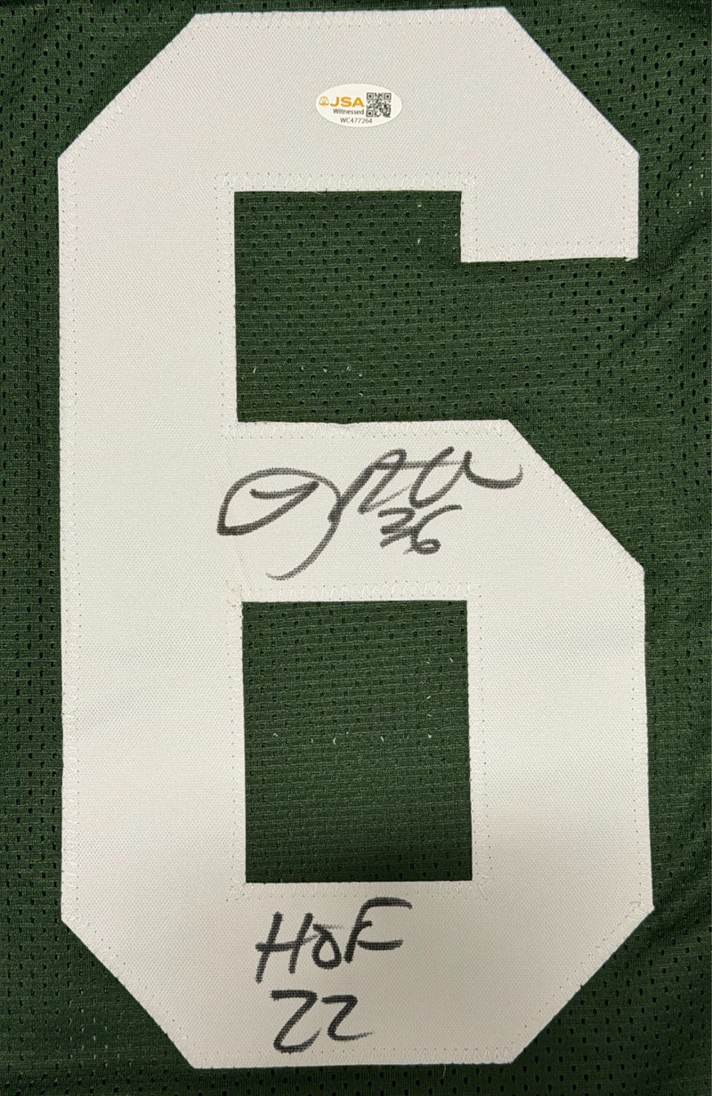 LeRoy Butler Signed Green Bay Packers Custom Jersey w/ HOF 22 JSA Witness COA