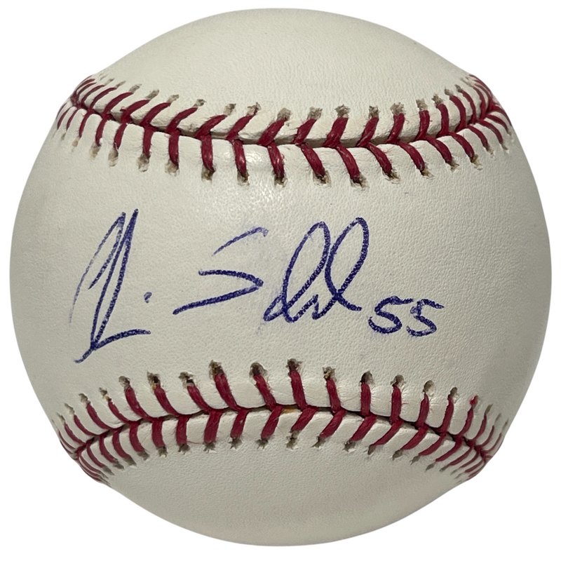 Chris Schroder Signed Autographed ROMLB Baseball Washington Nationals LSCM COA