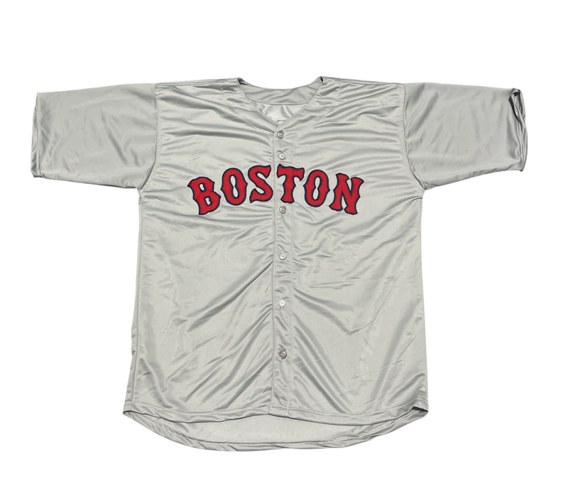Keith Foulke Signed Red Sox Custom Jersey w/ WS + Curse Beckett Witness BAS COA
