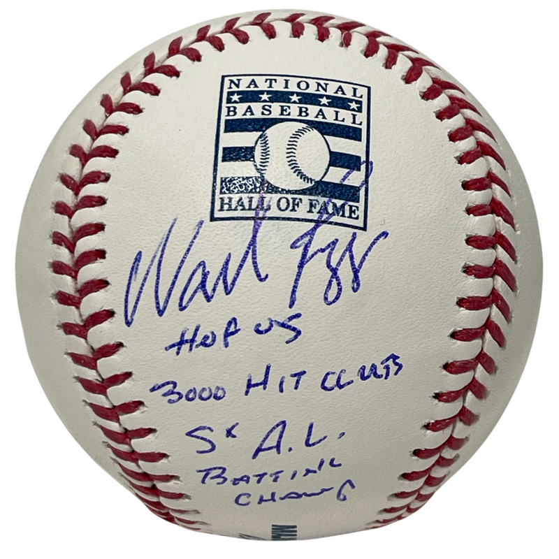 Wade Boggs Signed HOF ROMLB Baseball w/ 3x Insc Beckett Witness BAS COA