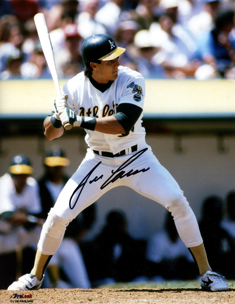 Jose Canseco Signed Autographed Oakland Athletics A's 8x10 Photo LSCM COA #1