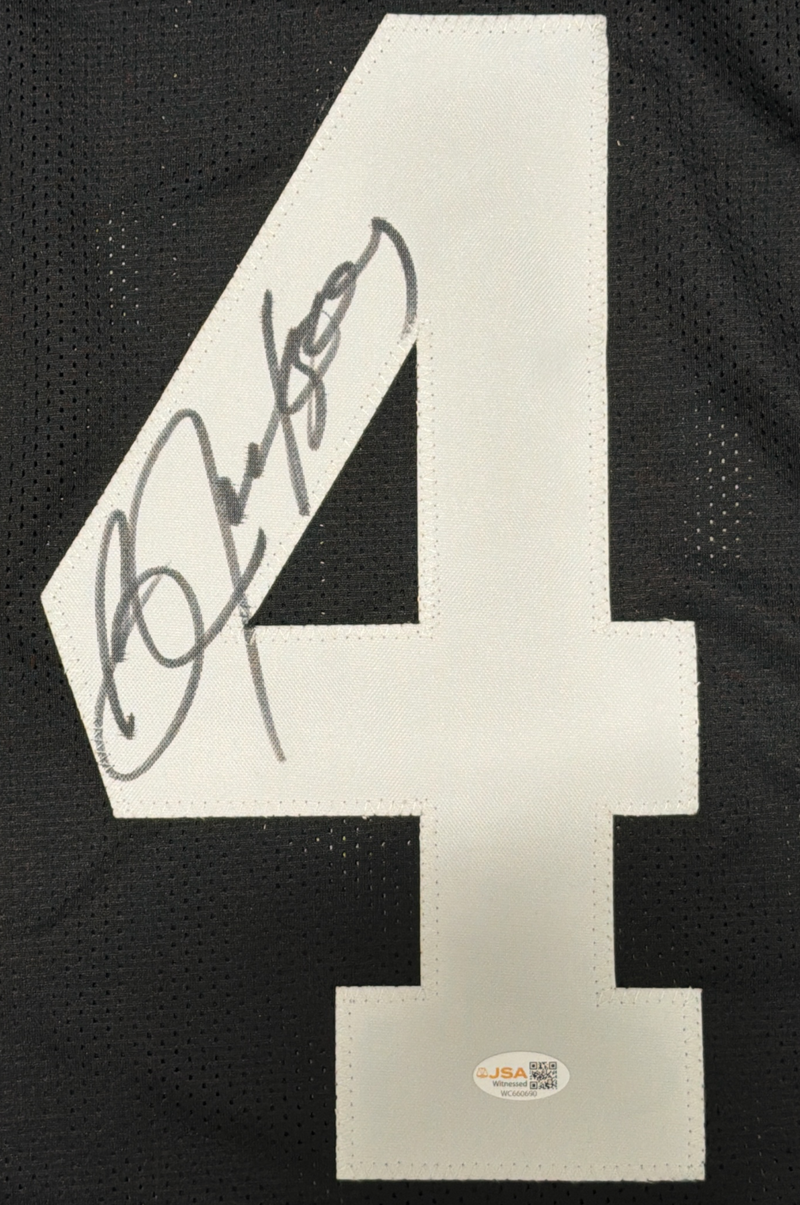 Bo Jackson Signed Autographed Oakland Raiders Custom Jersey JSA Witness COA
