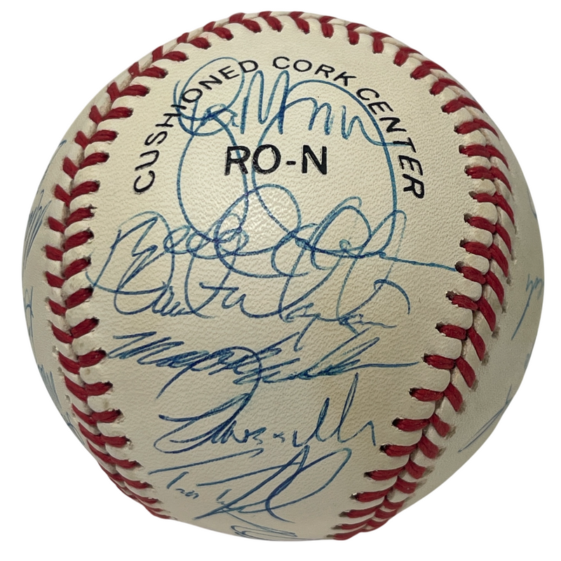 1989 New York Mets Team Signed Autograph ONL National League Baseball JSA LOA B