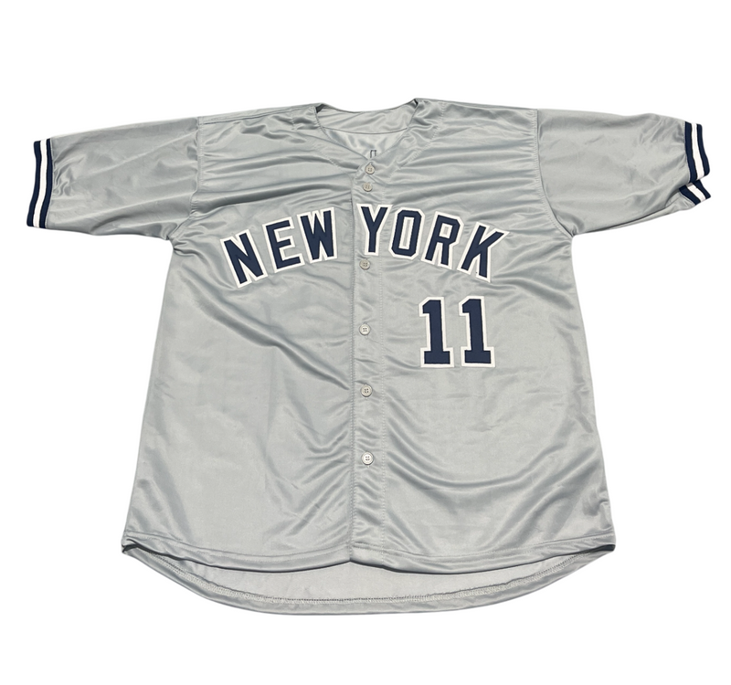 Chuck Knoblauch Signed New York Yankees Custom Jersey Beckett Witness BAS COA