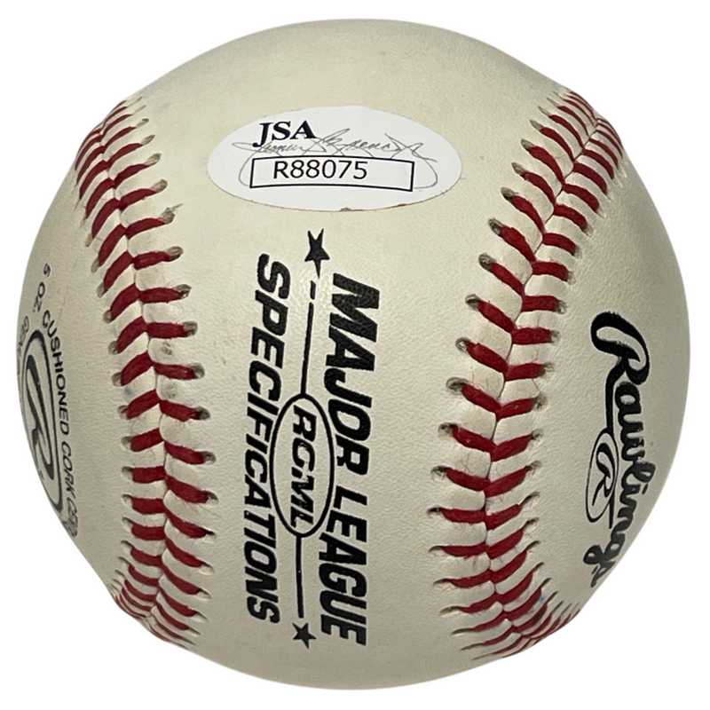 Dellin Betances Early HS Signed Auto Rawlings ROML Specs Baseball JSA COA