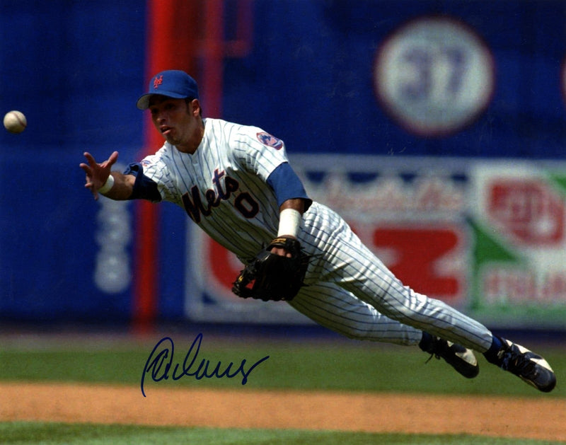 Rey Ordonez Signed Autographed New York Mets 8x10 Photo LSCM COA #2